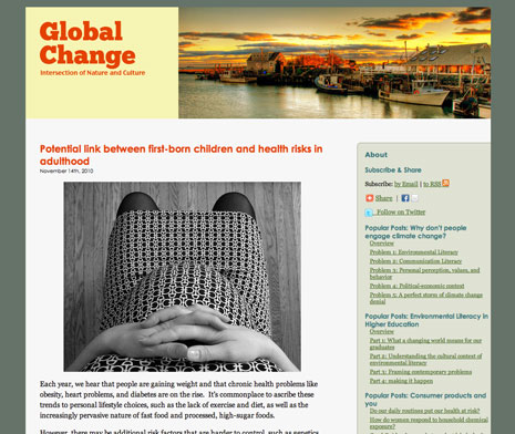 Global Change Blog - Bowdoin College